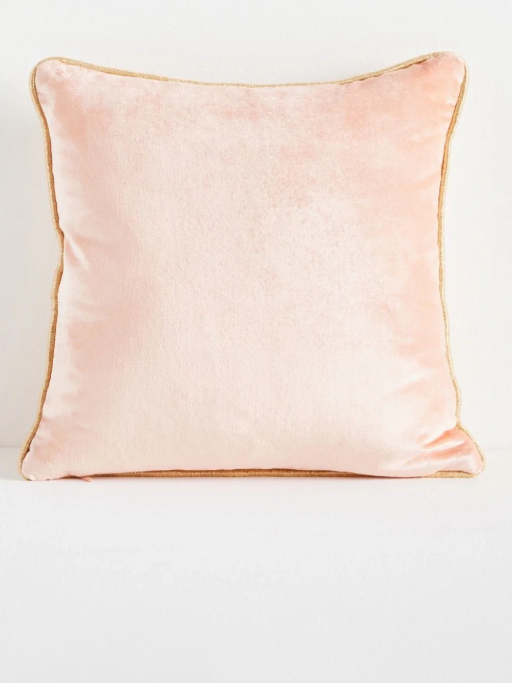 Anthropologie Coretta Mini Beaded Velvet Pillow